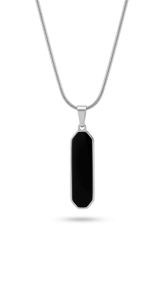 Onyx Pendant Chain