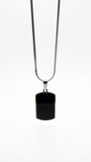 Black Onyx Pendant Necklace
