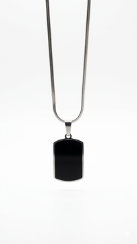 Black Onyx Pendant Necklace