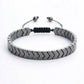 Black Hematite Arrow Cuff Bracelet