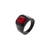 Black Valor Ruby Ring
