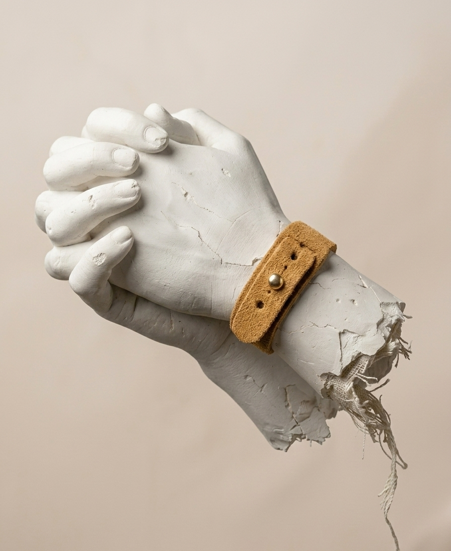 Handcrafted Cow Leather Bracelet