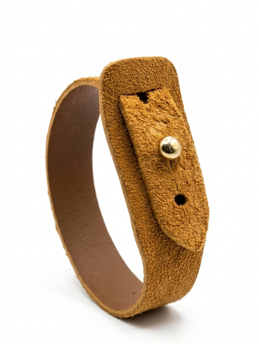 Handcrafted Cow Leather Bracelet
