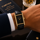 Cartier Tank Must Dial Leather Strap Watch