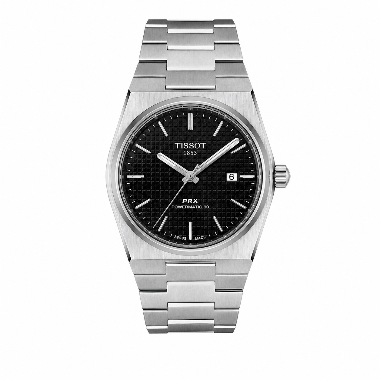 Luxury Tissot PRX  Stainless Steel Men's Watch