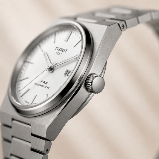 Luxury Tissot PRX  Stainless Steel Men's Watch