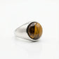 Tiger's Eye Signet Ring