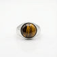 Tiger's Eye Signet Ring