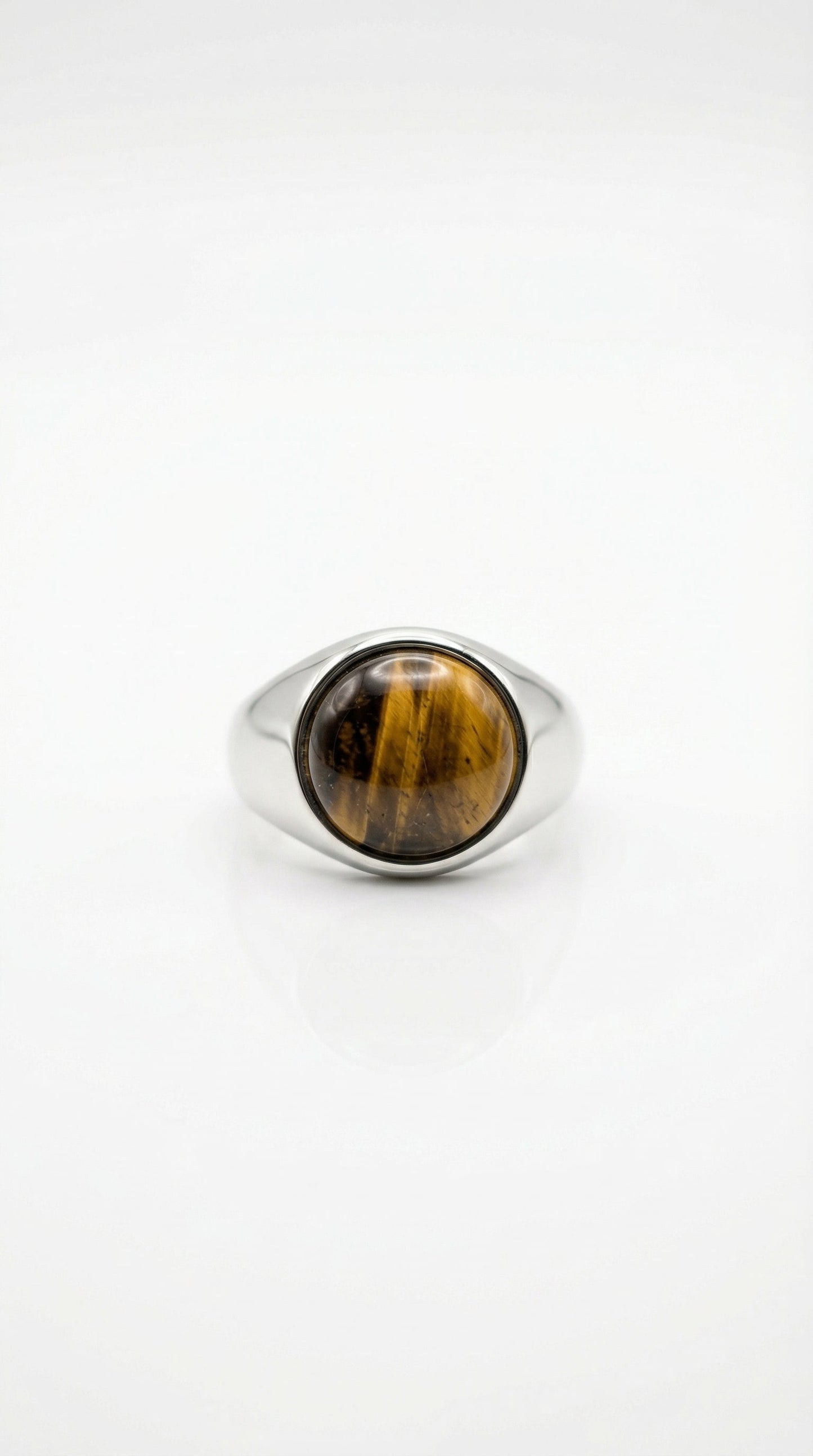 Tiger's Eye Signet Ring