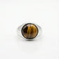 Tiger's Eye Signet Ring