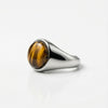 Tiger's Eye Signet Ring