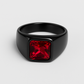 Black Valor Ruby Ring